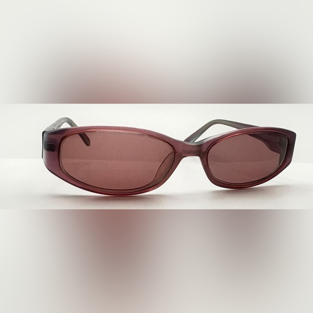 Thalia Purple Oval Sunglasses Frames Only